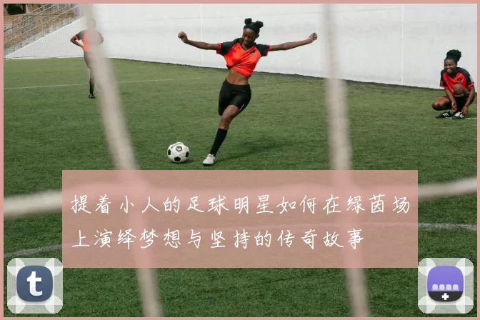 提着小人的足球明星如何在绿茵场上演绎梦想与坚持的传奇故事